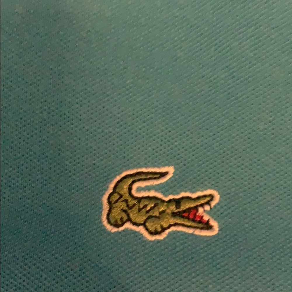 Blue lacoste polo - Picture 3 of 4